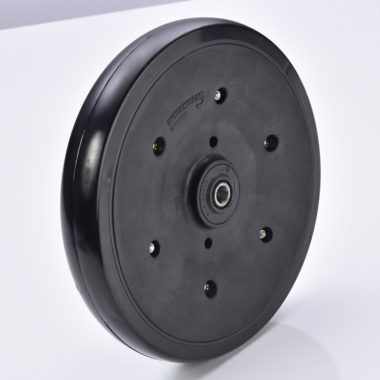 Pressure wheels with polyurethane tyre