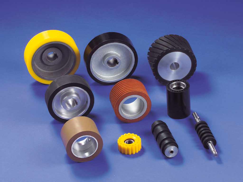 Foerder- und Andruckrollen